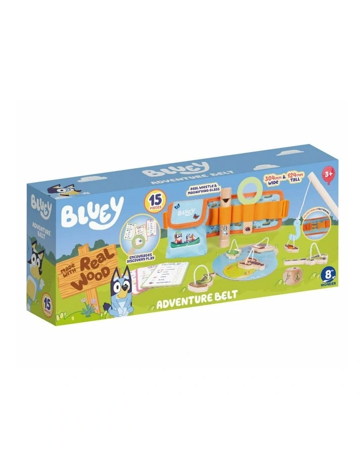 Adventure Belt Set Kids Activity Set Learning Game Wooden Toy 15 Piece image 2