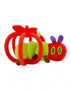 Very Hungry Caterpillar Silicone Apple Teether and Plush Caterpillar Set