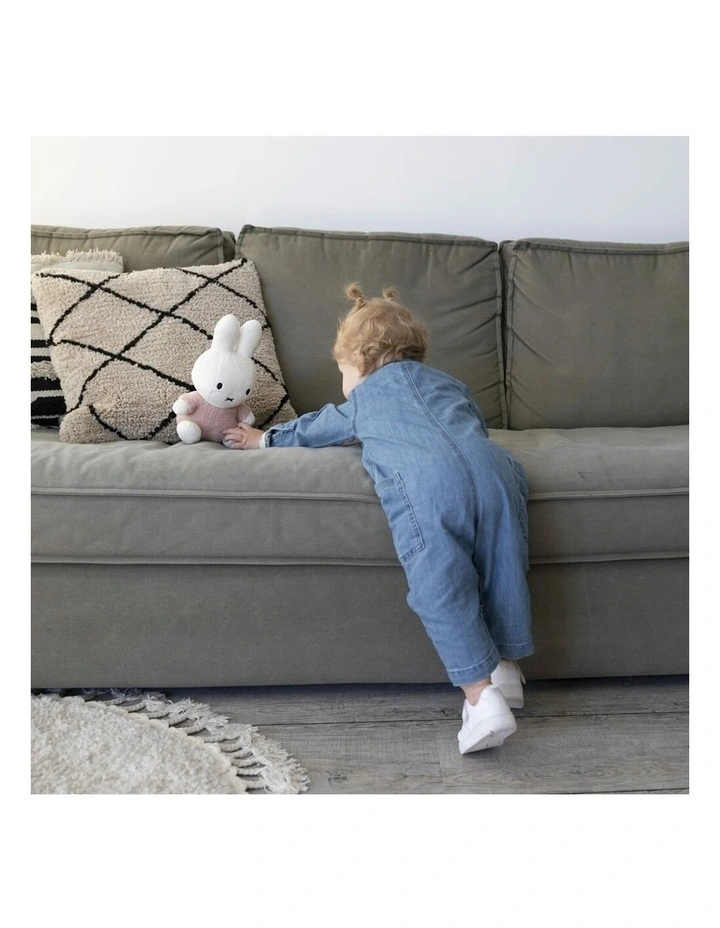 Fluffy Plush, Bunny, Rattle, 25cm image 3