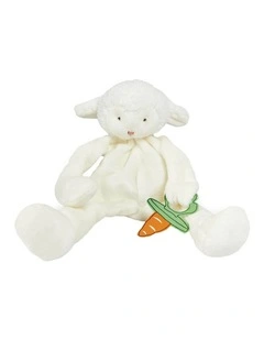 Kiddo Lamb Silly Buddy White Soft Toy