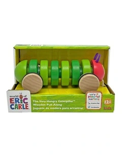 Very Hungry Caterpillar Wooden Pull Toy