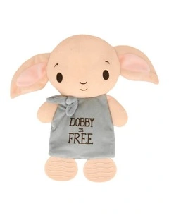 Dobby With Teether Blanket Soft Toy