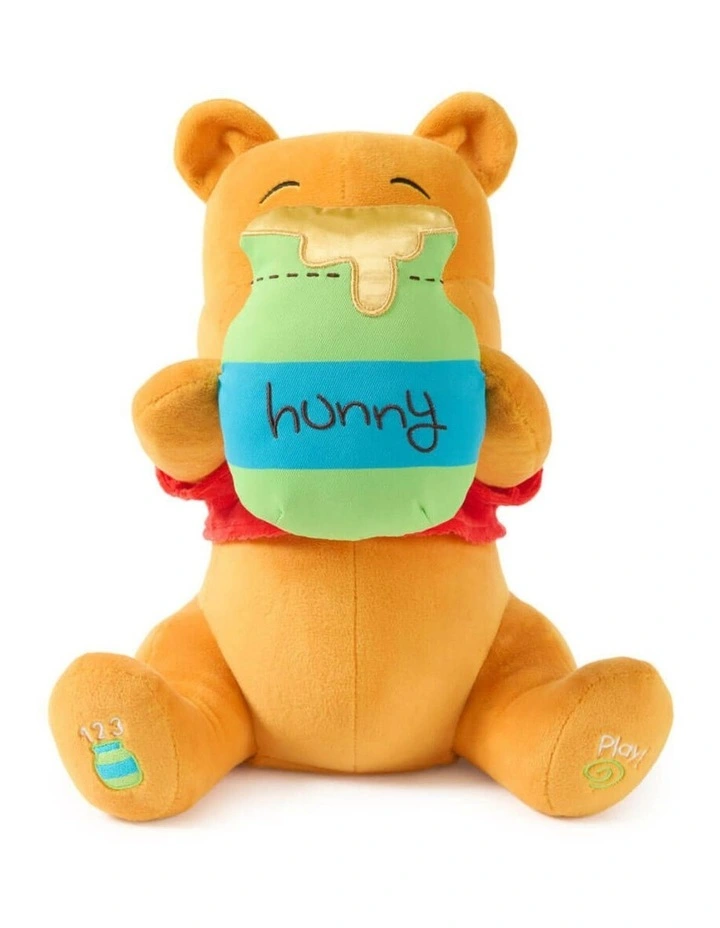 Peek-a-Boo Pooh Animated Soft Plush Toy image 2