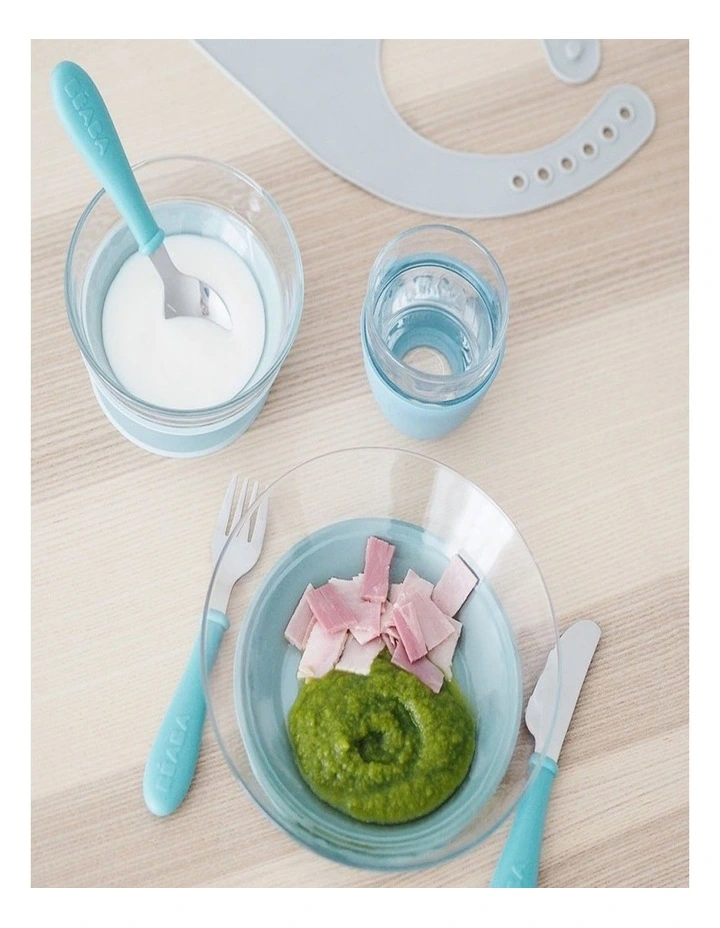 Duralex Glass Meal Set With Soft Protective Suction Pad - Jungle image 3