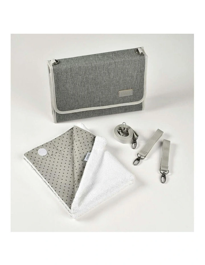 On The Go Changing Station - Heather Grey image 5