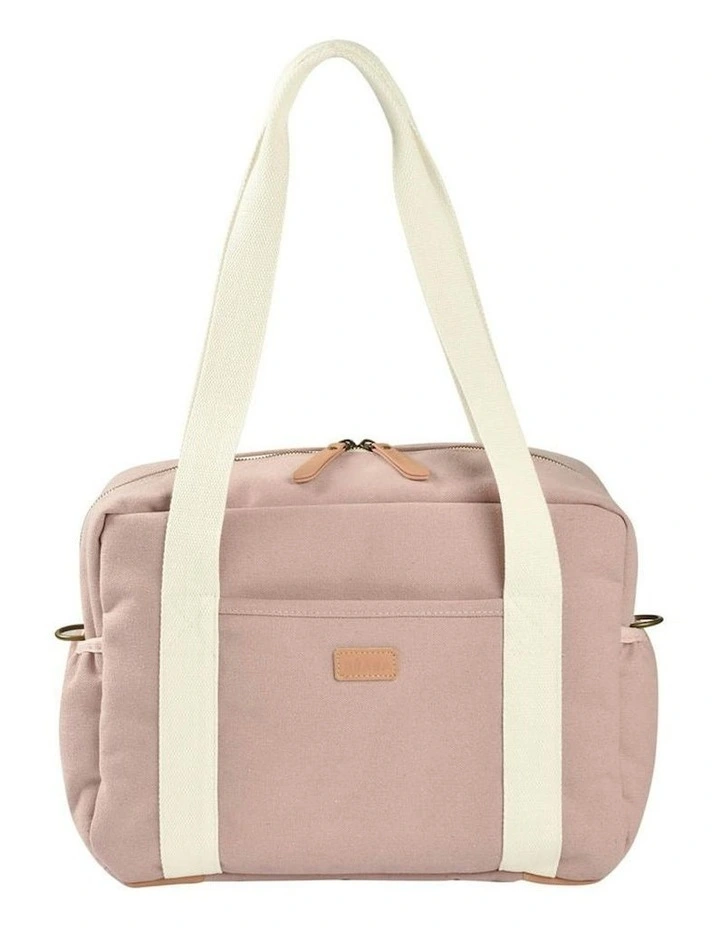 Paris Nappy Bag - Dusty Pink image 1