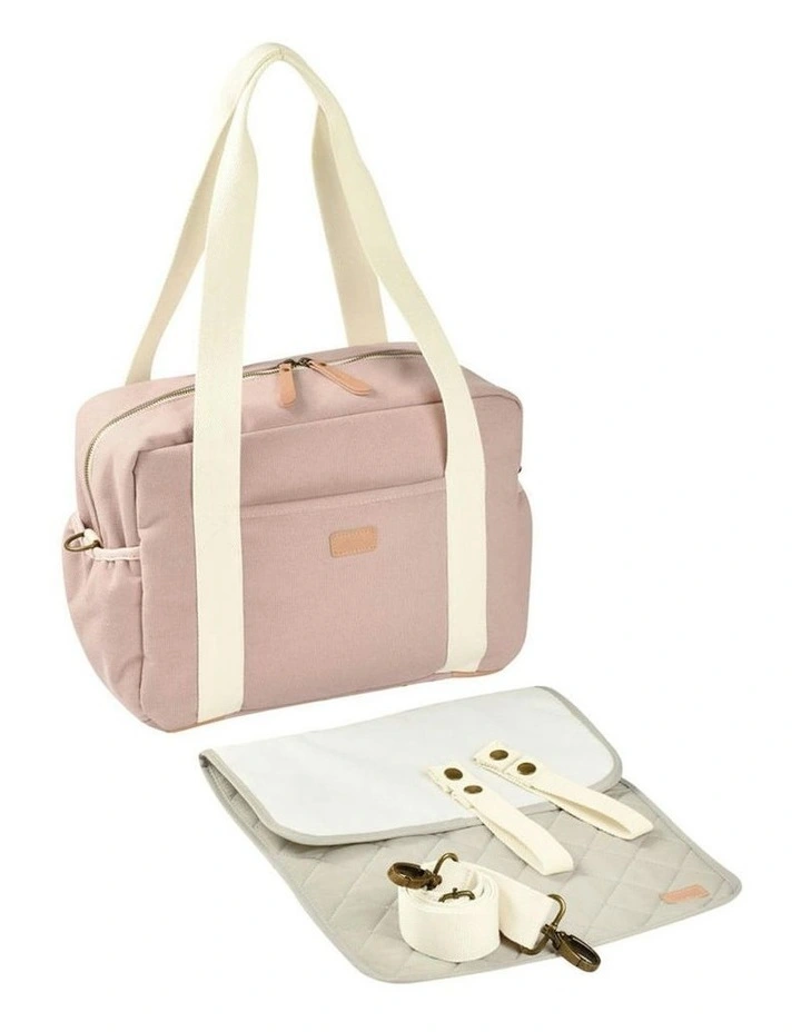 Paris Nappy Bag - Dusty Pink image 2