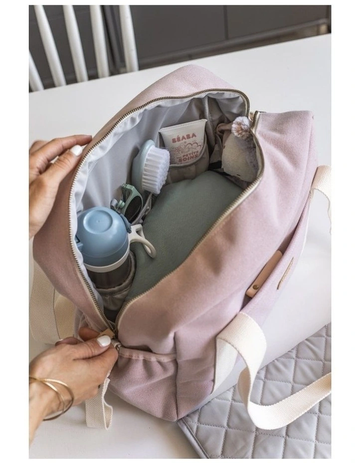 Paris Nappy Bag - Dusty Pink image 6