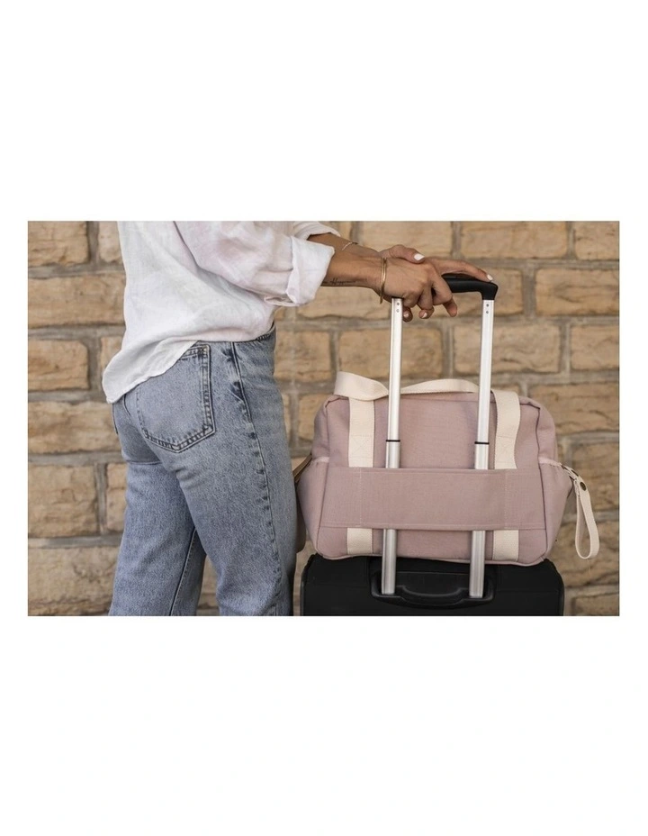 Paris Nappy Bag - Dusty Pink image 7