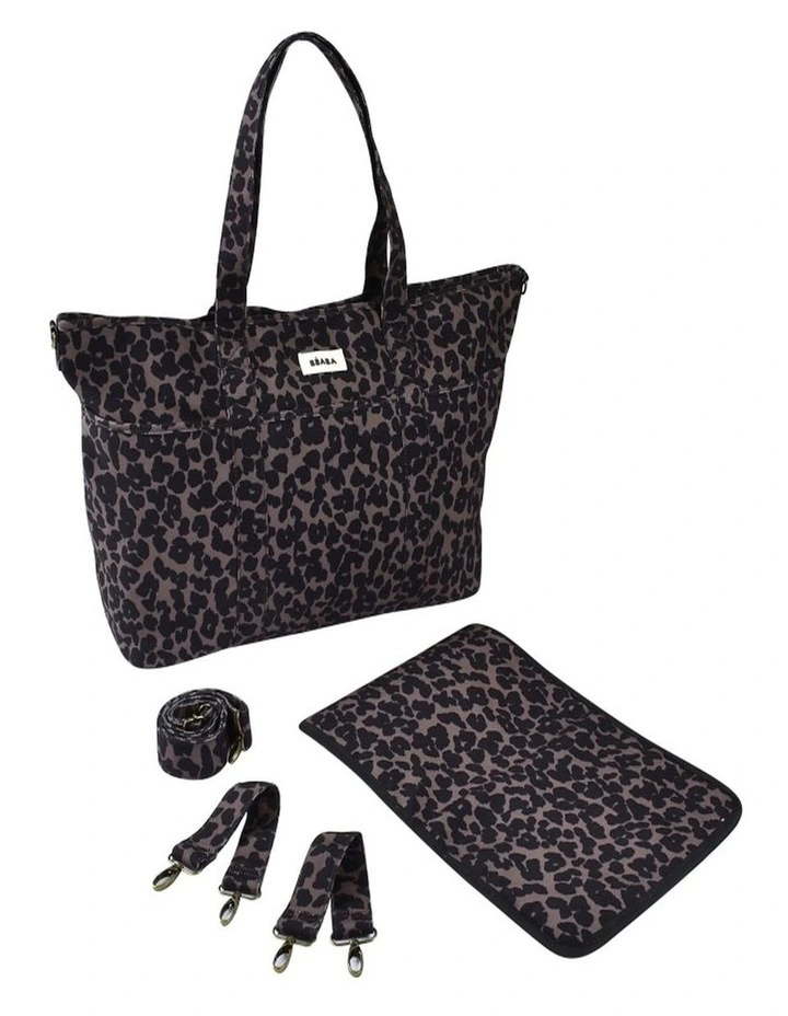 Madrid XXL Nappy Bag - Leopard image 7