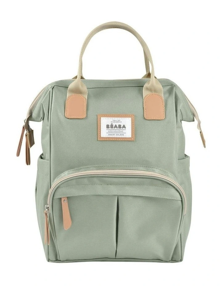 Wellington Nappy Bag Backpack - Sage Green image 1