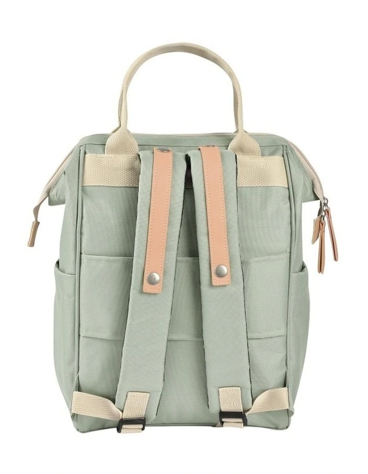 Wellington Nappy Bag Backpack - Sage Green image 2