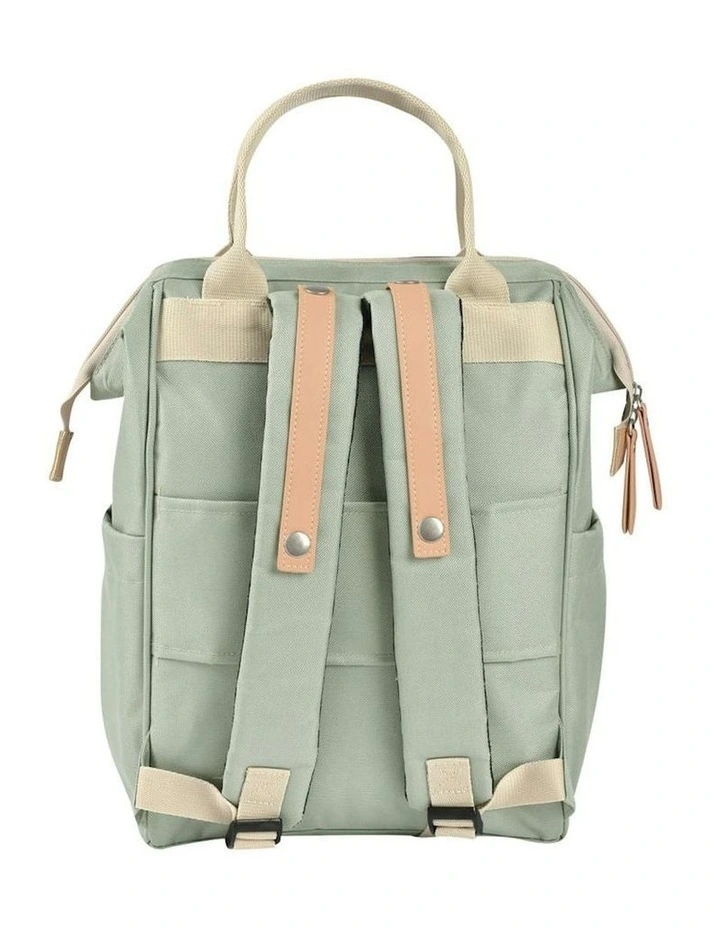 Wellington Nappy Bag Backpack - Sage Green image 4