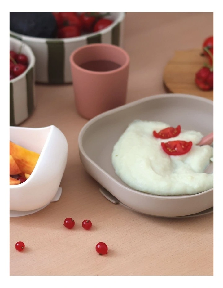 Silicone Suction Meal Set - Terracotta image 4