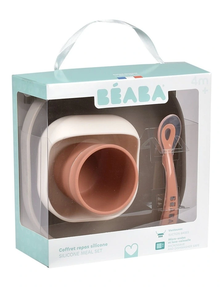 Silicone Suction Meal Set - Terracotta image 6