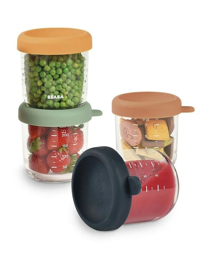 Glass Jars 250ml - 4 Pack image 3