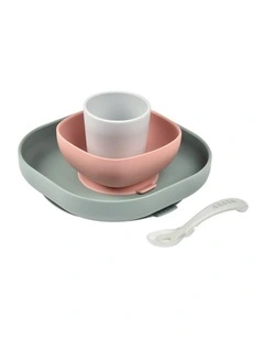 Silicone Suction Meal Set - Eucalyptus