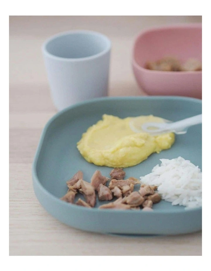 Silicone Suction Meal Set - Eucalyptus image 4