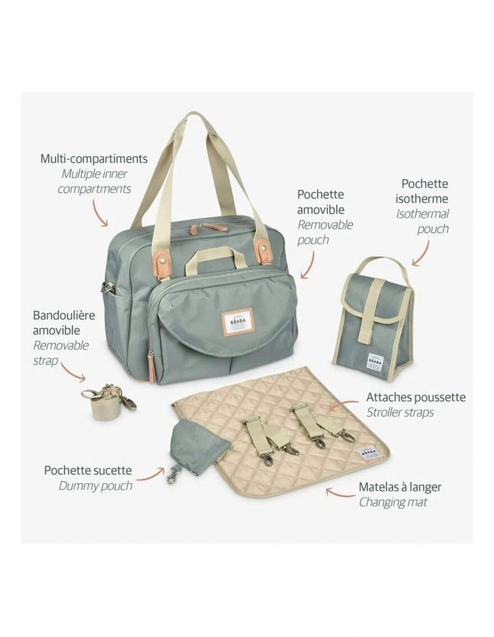 Geneva II Nappy Bag - Water Green image 5