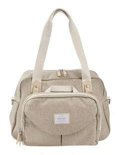 Geneva II Nappy Bag - Eco Clay