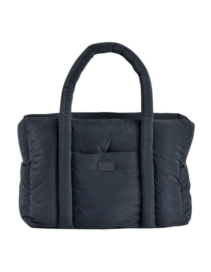 Paris Puffy Nappy Bag - Dark Grey image 1