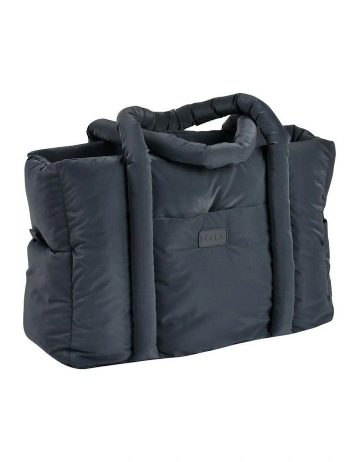 Paris Puffy Nappy Bag - Dark Grey image 2