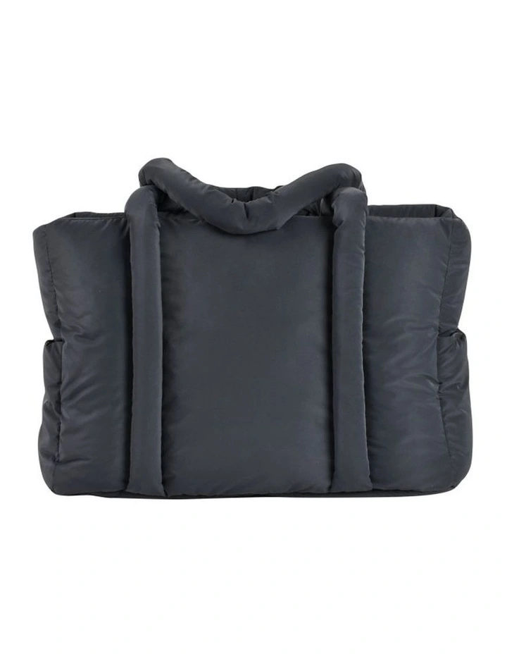 Paris Puffy Nappy Bag - Dark Grey image 4