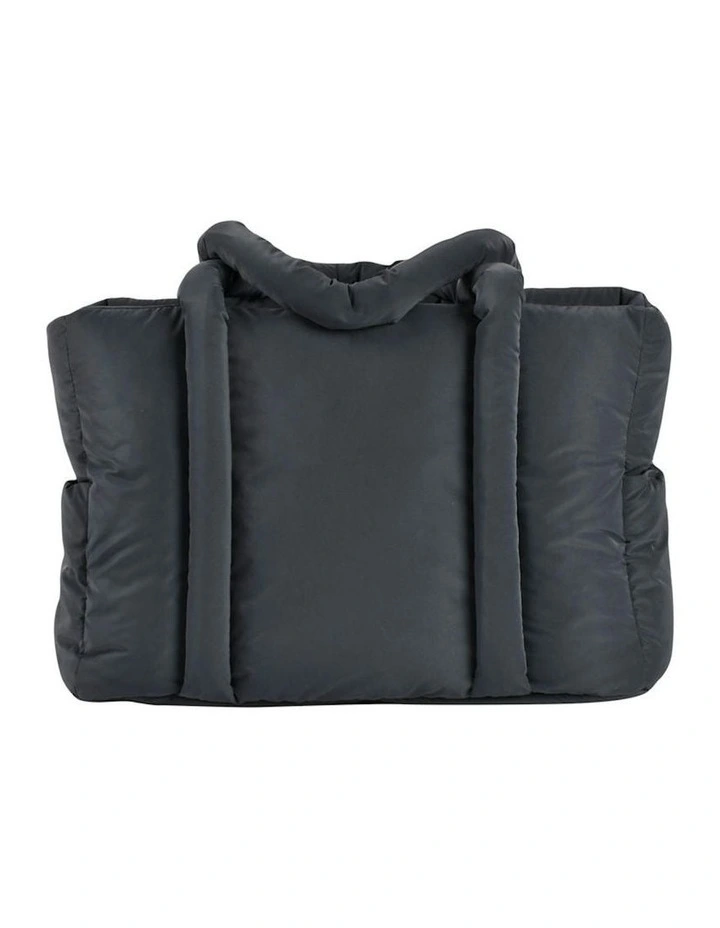 Paris Puffy Nappy Bag - Dark Grey image 4