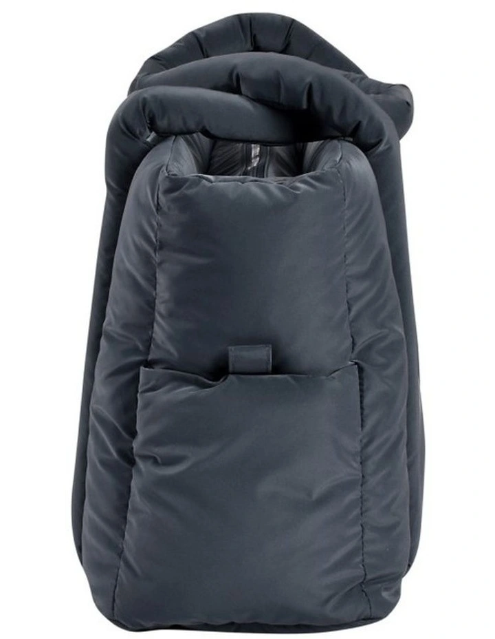 Paris Puffy Nappy Bag - Dark Grey image 5