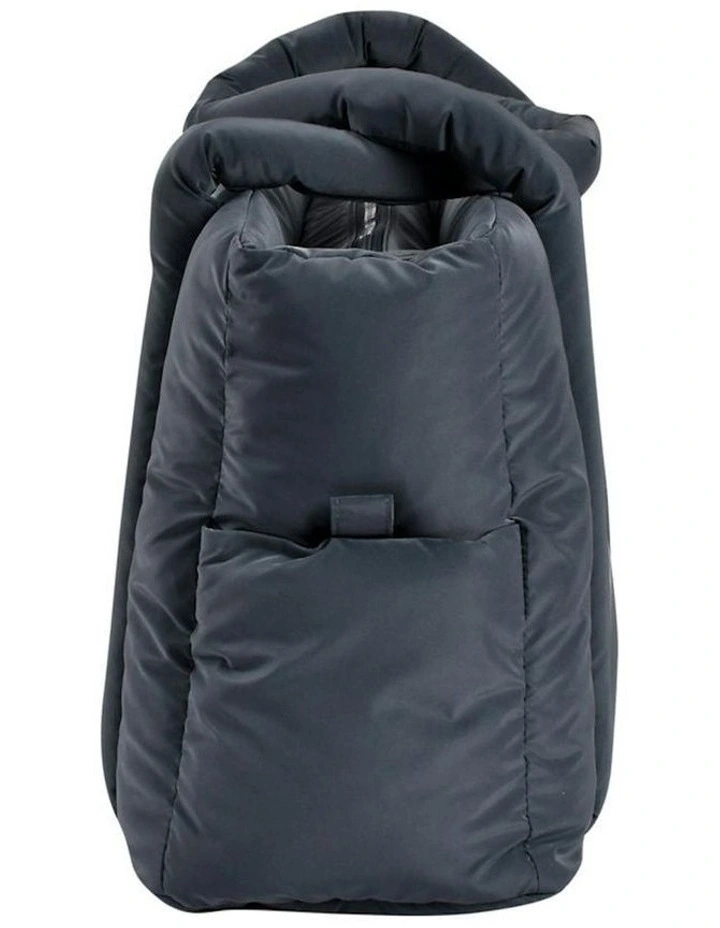 Paris Puffy Nappy Bag - Dark Grey image 5