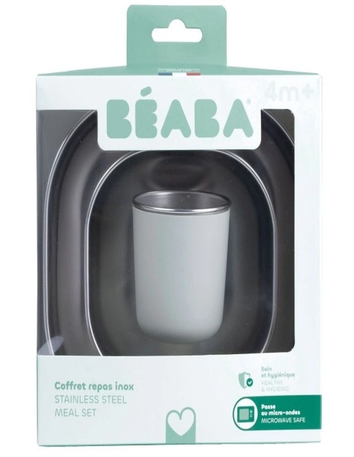 Stainless Steel Meal Set - Clay image 3