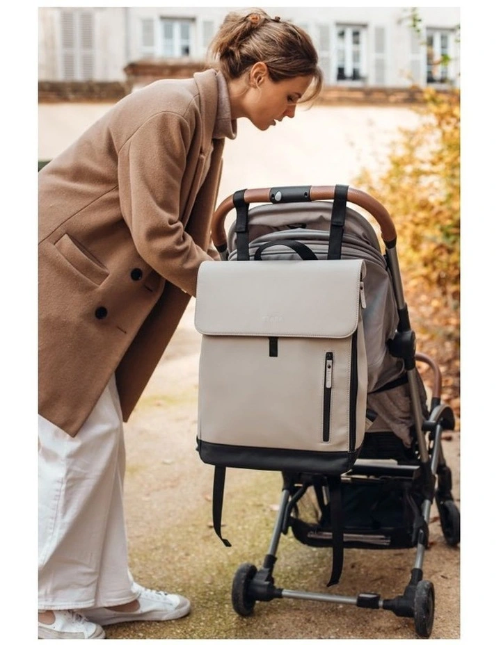 Oslo Nappy Bag Backpack - Clay image 6