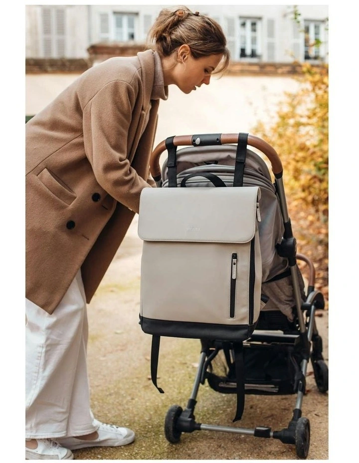 Oslo Nappy Bag Backpack - Clay image 7
