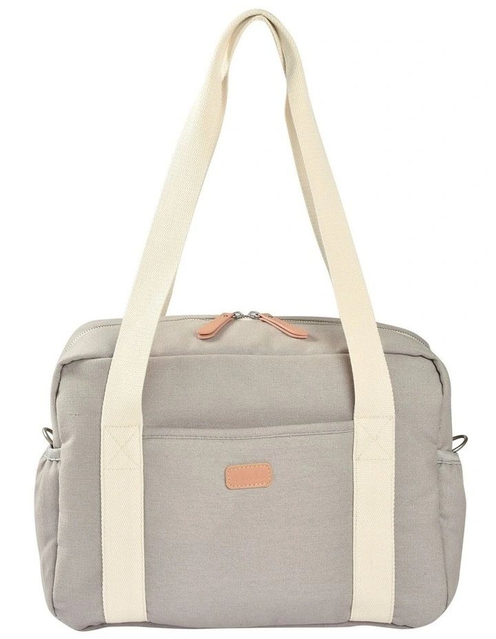 Paris Nappy Bag - Pearl Grey image 1