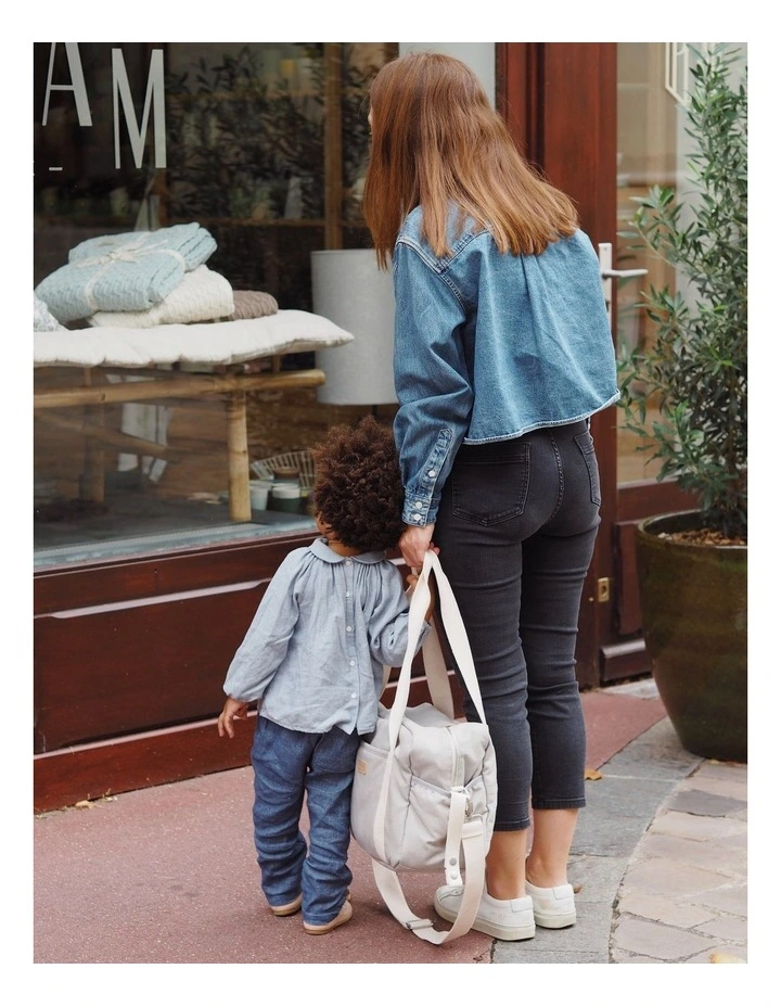 Paris Nappy Bag - Pearl Grey image 6