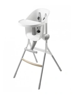 Up & Down High Chair - Grey & White