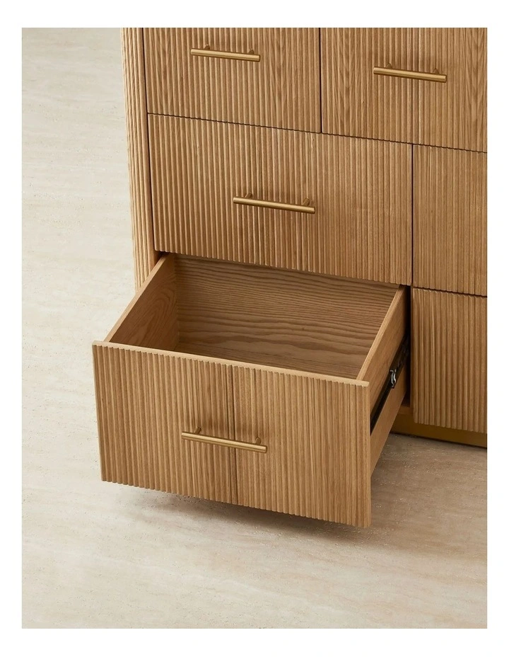 San Pierre Kids Light Brown Ash Veneer Dresser image 4