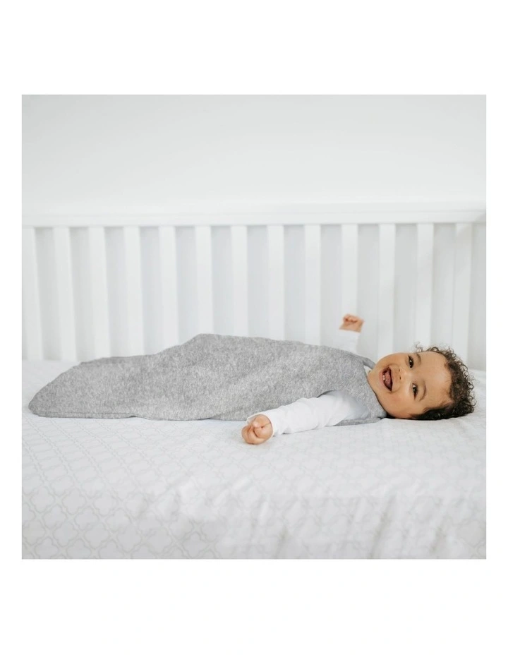 Halo Sleepsack Infant Cotton Bedding 0.5 Tog Heather Grey 6-18m image 4