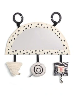 Mamas & Papas x Another Fox Car Seat Baby Toy Sensory Black White Zebra 0m 