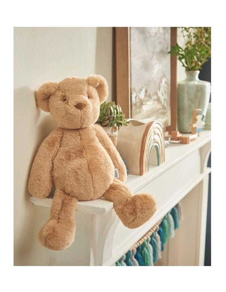 Mamas & Papas Welcome To The World Soft Toy Faux Fur 34cm 0m  Teddy Bear image 3
