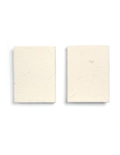 2pc Mamas & Papas Cotbed Cotton Fitted Sheets Bedding Set Duckling Cream