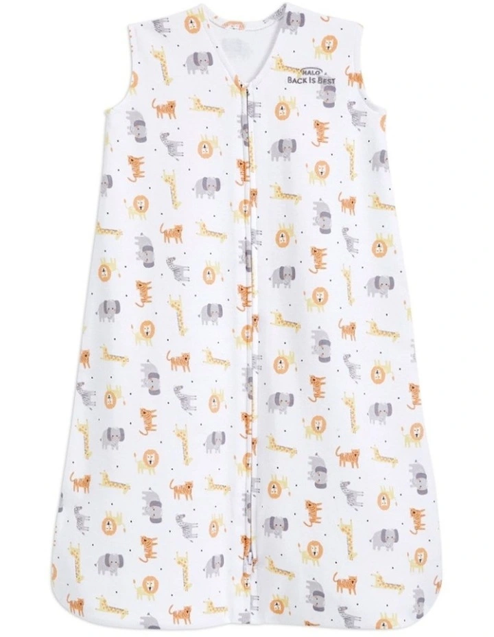 Halo Sleepsack Infant Cotton Comfortable Bedding 0.5 Tog Jungle 6-18m image 1