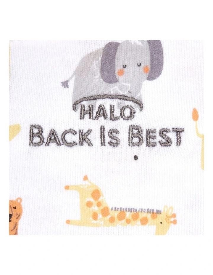 Halo Sleepsack Infant Cotton Comfortable Bedding 0.5 Tog Jungle 6-18m image 4