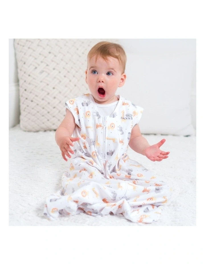 Halo Sleepsack Infant Cotton Comfortable Bedding 0.5 Tog Jungle 6-18m image 5