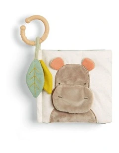 Mamas & Papas Babyplay Safari Baby Activity Book Sensory C-Ring Teether 0m 