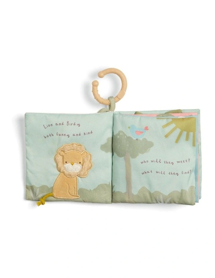 Mamas & Papas Babyplay Safari Baby Activity Book Sensory C-Ring Teether 0m  image 4