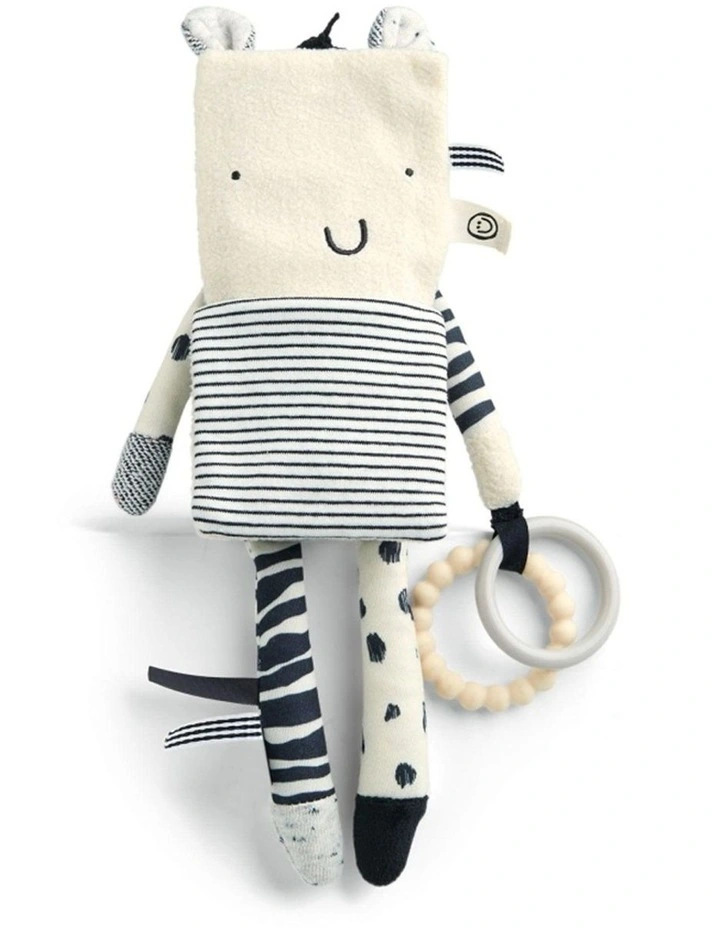 Mamas & Papas x Another Fox Zebra Activity Toy Soft Sensory Play 0m  image 1