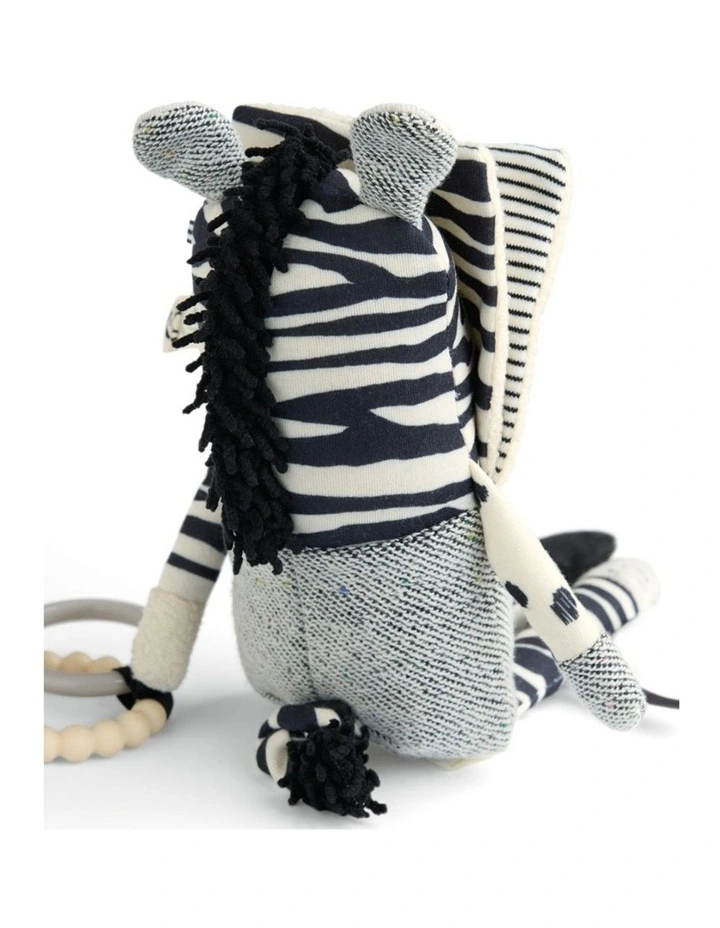 Mamas & Papas x Another Fox Zebra Activity Toy Soft Sensory Play 0m  image 3