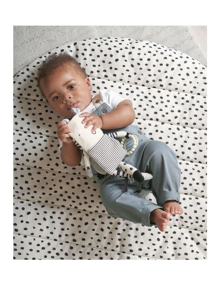 Mamas & Papas x Another Fox Zebra Activity Toy Soft Sensory Play 0m  image 4