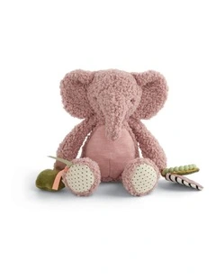 Mamas & Papas Babyplay Sensory Activity Baby Toy Edie Elephant Soft 0m 
